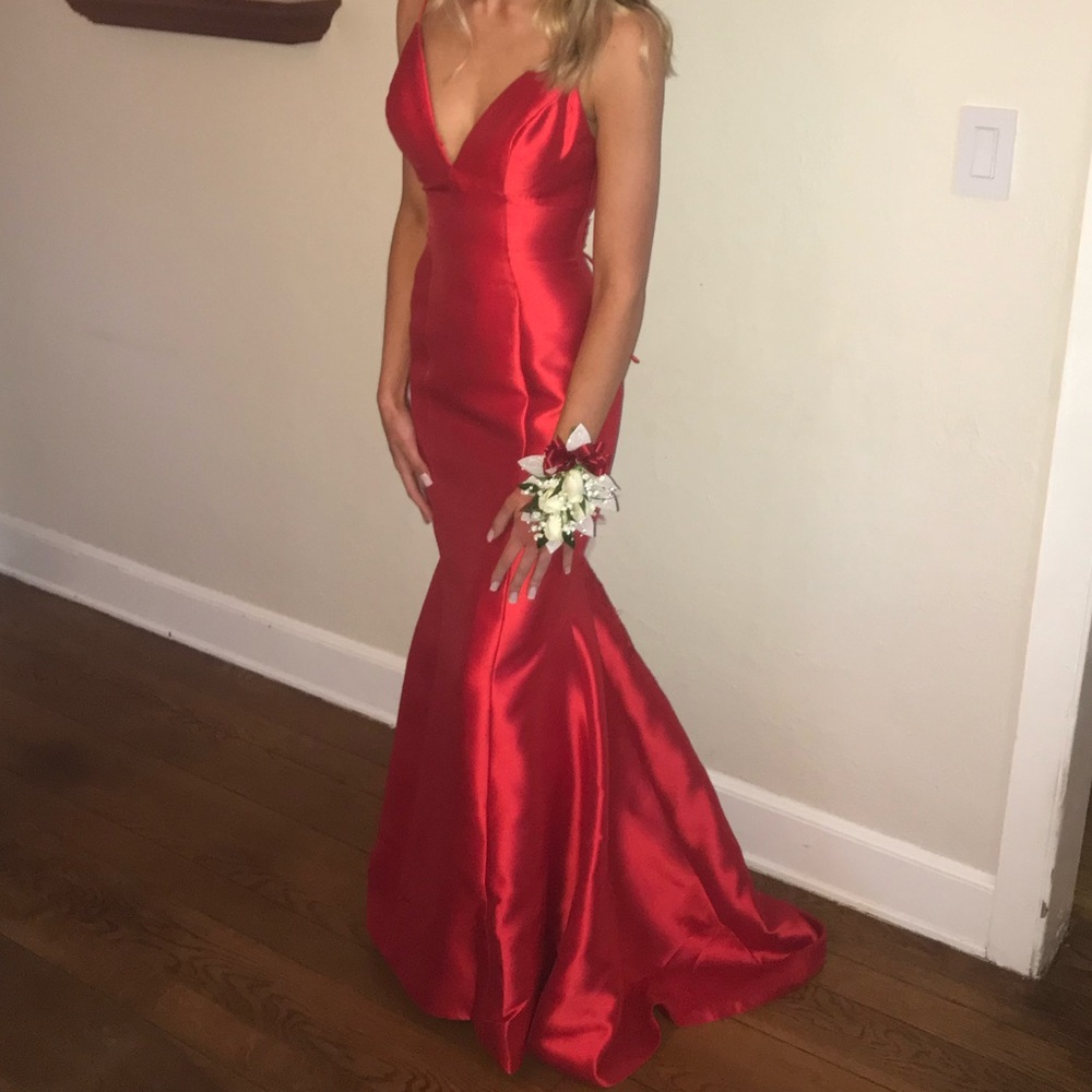 Red Prom Dress Sherri Hill